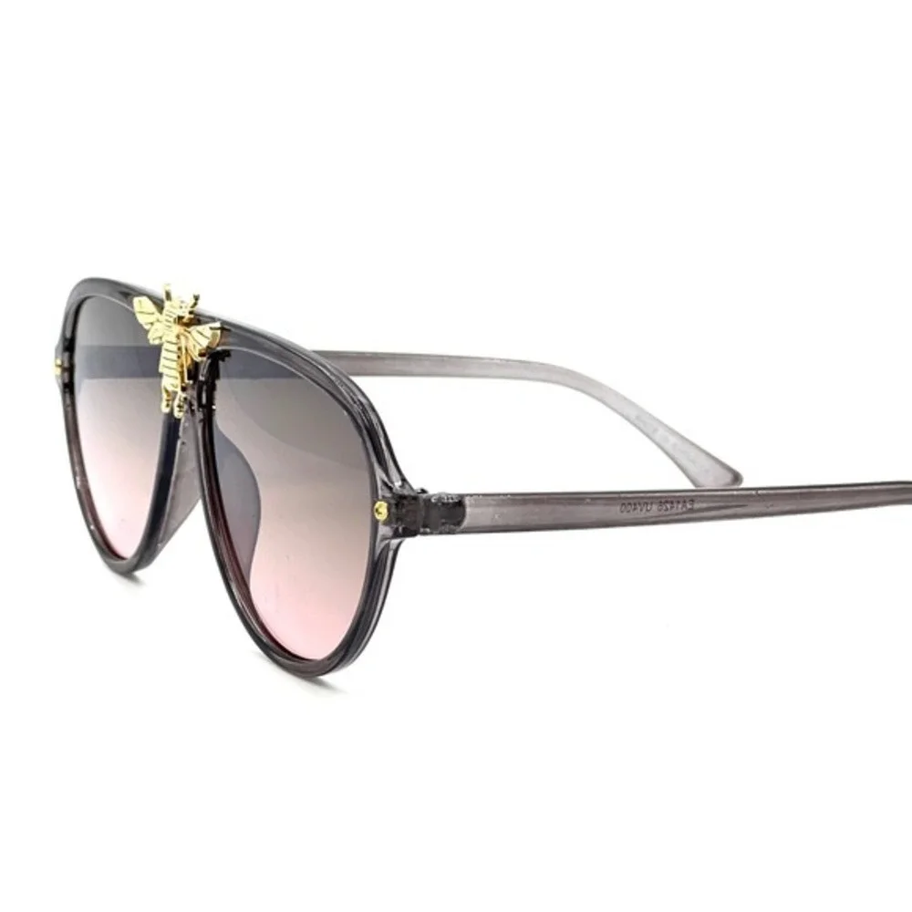 Fashion‎ Sunglasses Gold Accents Men Shades Designer Style Retro Hip Hop Classic